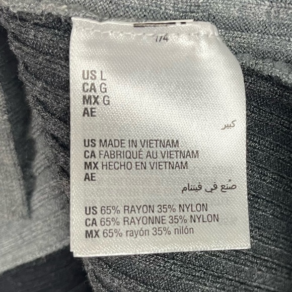 Alfani Large Knit Colorblock Sweater Tunic Long Sleeve Fall Winter Formal Soft - Picture 6 of 7